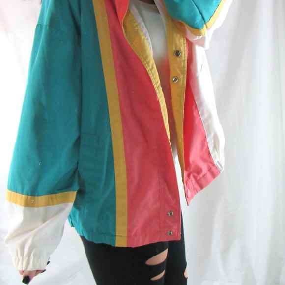 Jackets & Blazers - IZZI// Vintage 90s Windbreaker